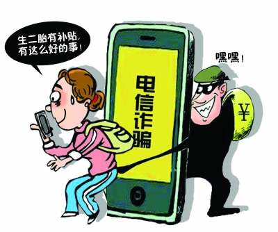 輕信生二胎有"補貼"款 聊城一女子被騙千元
