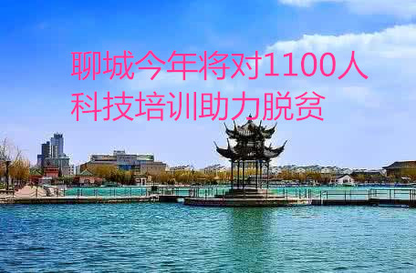 聊城今年將對1100人科技培訓(xùn)助力脫貧