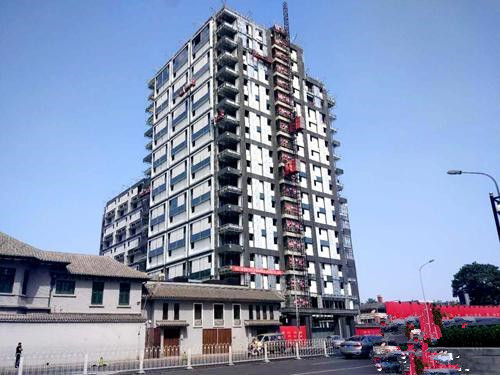 正在建設(shè)中的樓房。<a target='_blank'  >中新網(wǎng)</a>記者 李金磊 攝