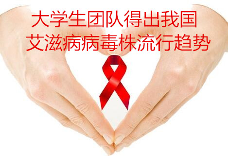 大學(xué)生團(tuán)隊得出我國艾滋病病毒株流行趨勢