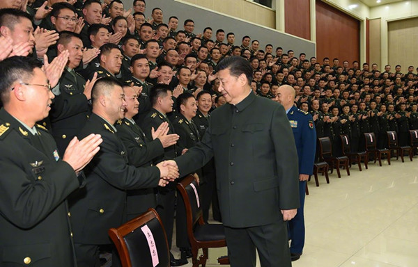 習(xí)近平視察第71集團(tuán)軍：全力推進(jìn)新時(shí)代練兵備戰(zhàn)工作