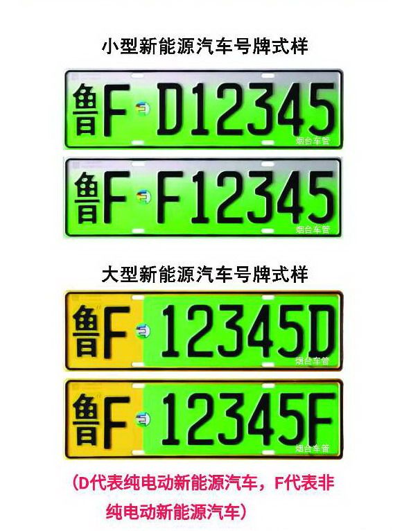 新能源車專用號牌在山東鋪開 1月底前將全覆蓋