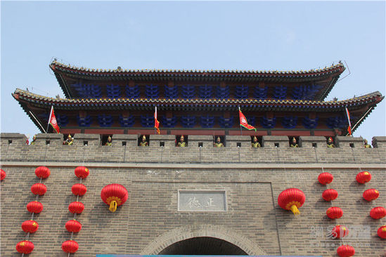 春節(jié)期間聊城水上古城景區(qū)四大街實(shí)行分時段禁行
