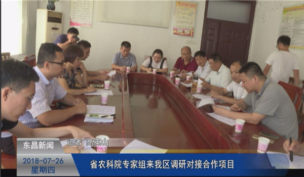 省農(nóng)科院專家組來(lái)我區(qū)調(diào)研對(duì)接合作項(xiàng)目