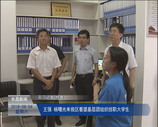 王強(qiáng)、楊曙光來(lái)我區(qū)看望基層團(tuán)組織掛職大學(xué)生