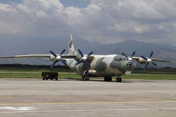 資料圖片：委內(nèi)瑞拉空軍裝備的運(yùn)-8運(yùn)輸機(jī)。（圖片來源于網(wǎng)絡(luò)）