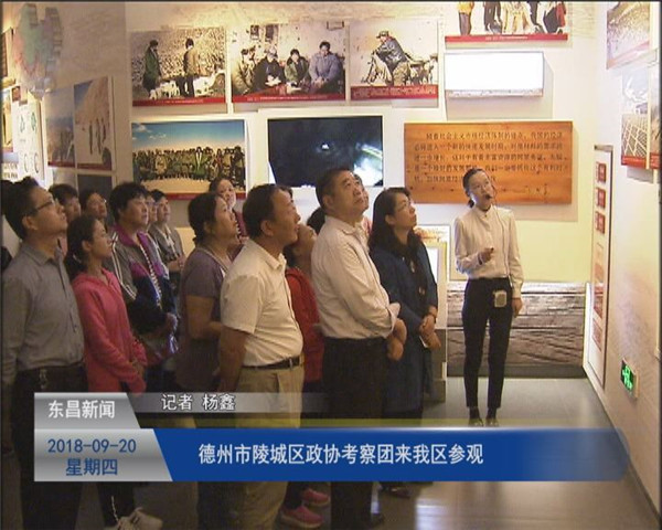 德州市陵城區(qū)政協(xié)考察團(tuán)來我區(qū)參觀學(xué)習(xí)