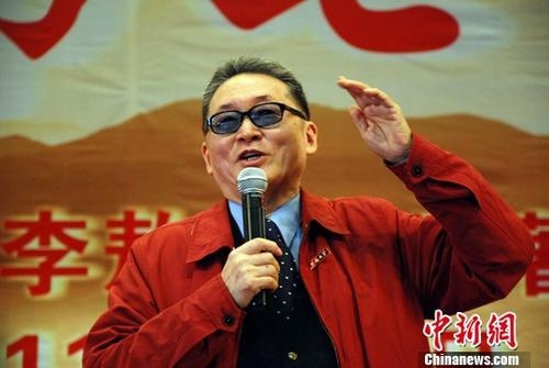 李敖資料圖。<a target='_blank' >中新社</a>發(fā) 袁宏偉 攝