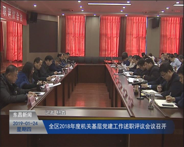 全區(qū)2018年度機關(guān)基層黨建工作述職評議會議召開