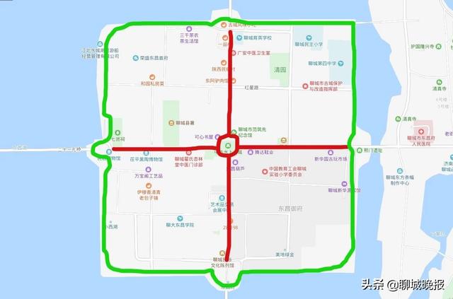 重磅！聊城古城四大街限行，并非古城限行！