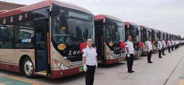 “氫”能公交來了！聊城2條公交線30車首批試運(yùn)營