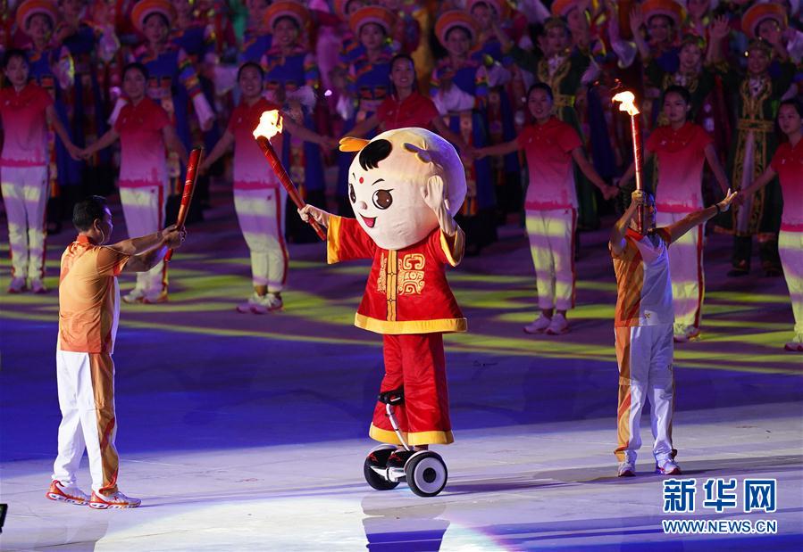 （民族運動會）（91）全國少數(shù)民族傳統(tǒng)體育運動會開幕式舉行