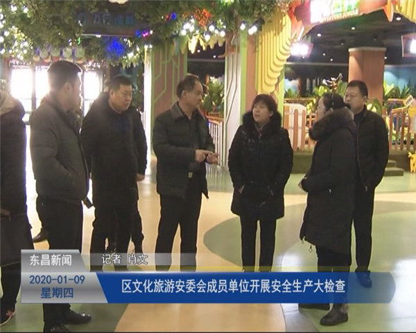 區(qū)文化旅游安委會成員單位開展安全生產(chǎn)大檢查