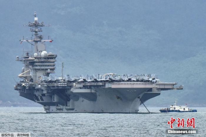 美“羅斯福”號(hào)航母550人確診感染 3696名船員已上岸
