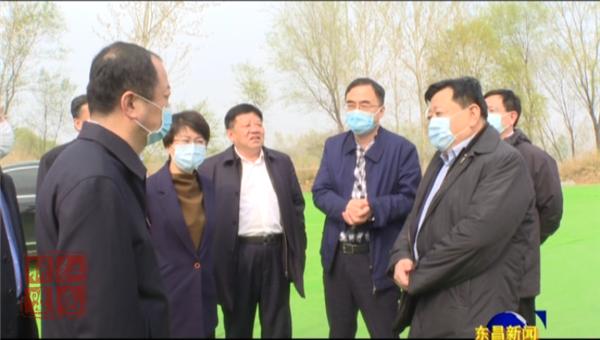 江成來我區(qū)調(diào)研濟鄭高鐵征地拆遷工作