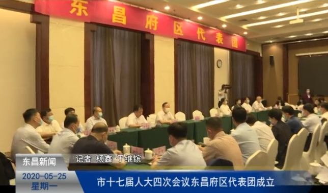 市十七屆人大四次會(huì)議東昌府區(qū)代表團(tuán)成立