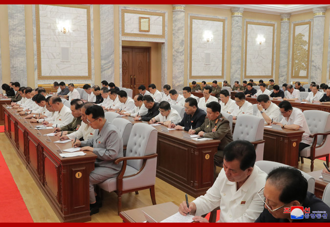 朝鮮舉行政治局擴大會議 討論新冠肺炎防疫