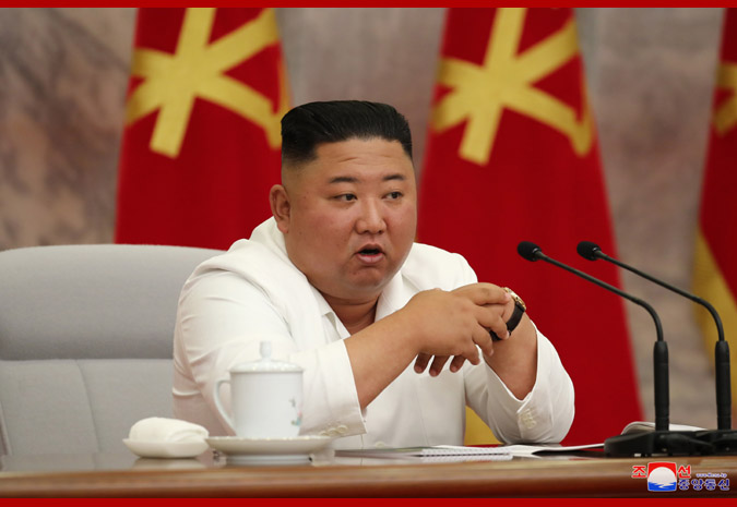 朝鮮舉行政治局擴大會議 討論新冠肺炎防疫