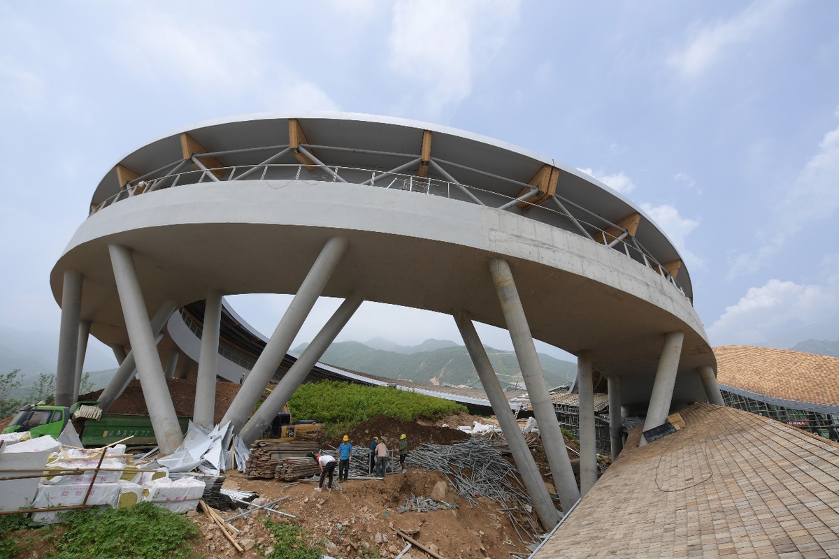 北京冬奧會延慶賽區(qū)場館建設(shè)穩(wěn)步推進(jìn)