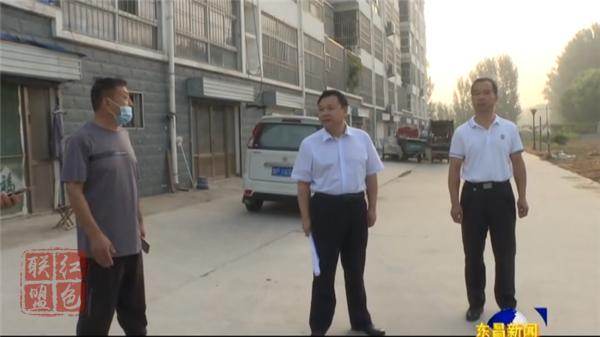 孫榮軍督導(dǎo)檢查文明城市創(chuàng)建工作