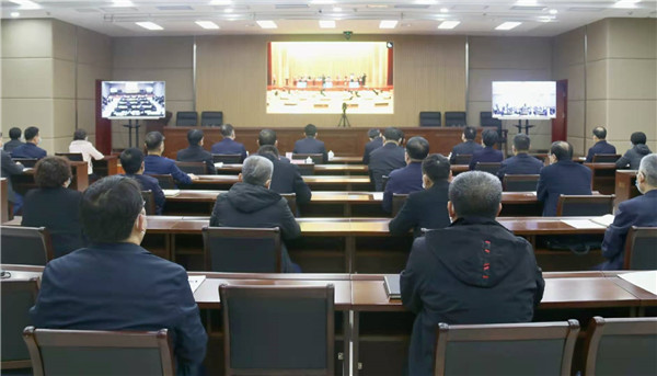 我區(qū)組織收看全省中醫(yī)藥大會(huì)