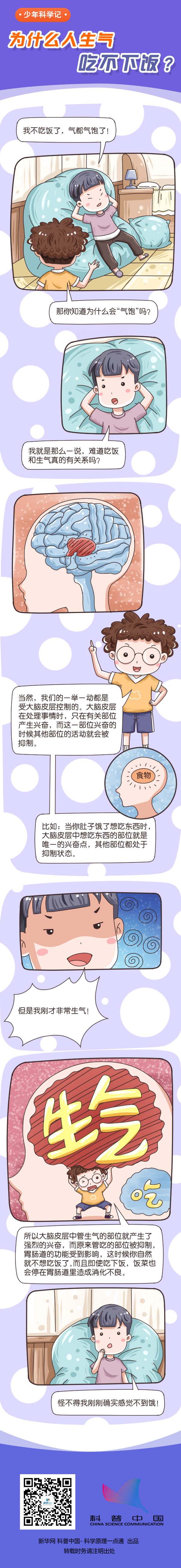 為什么人生氣吃不下飯？