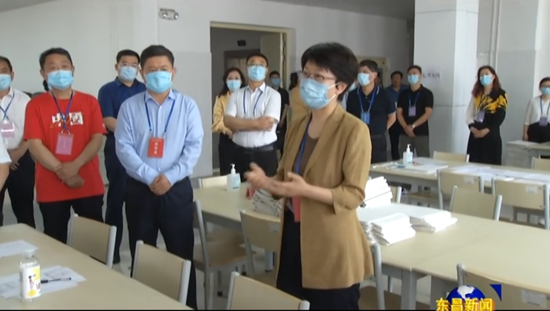 李長萍在檢查高考工作時強調  扎實做好服務保障工作  確保高考順利平穩(wěn)進行