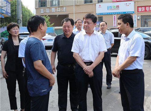 聊城市人大常委會來東昌府區(qū)檢查《聊城市文明行為促進條例》貫徹落實情況