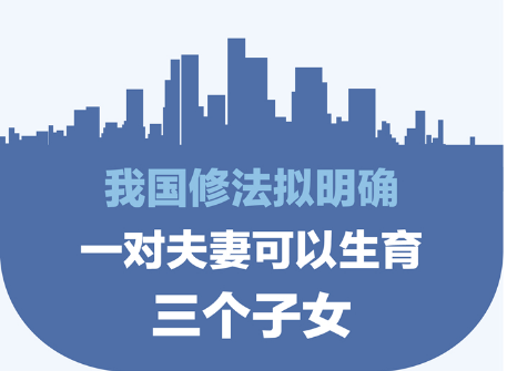 我國(guó)修改人口計(jì)生法：擬明確實(shí)施三孩生育政策、取消社會(huì)撫養(yǎng)費(fèi)……