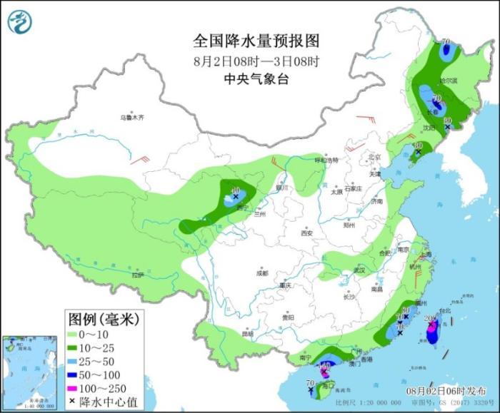 華南沿海等地有較強降水 江南四川盆地等地有高溫天氣