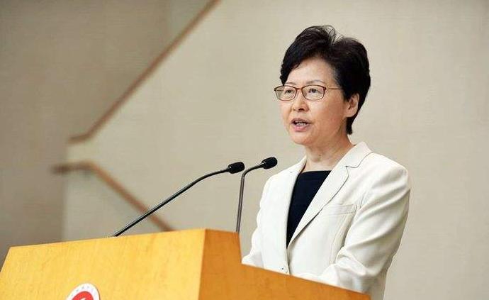 林鄭月娥：香港特區(qū)政府堅定支持中央政府，強(qiáng)烈反對任何外部勢力干預(yù)香港事務(wù)