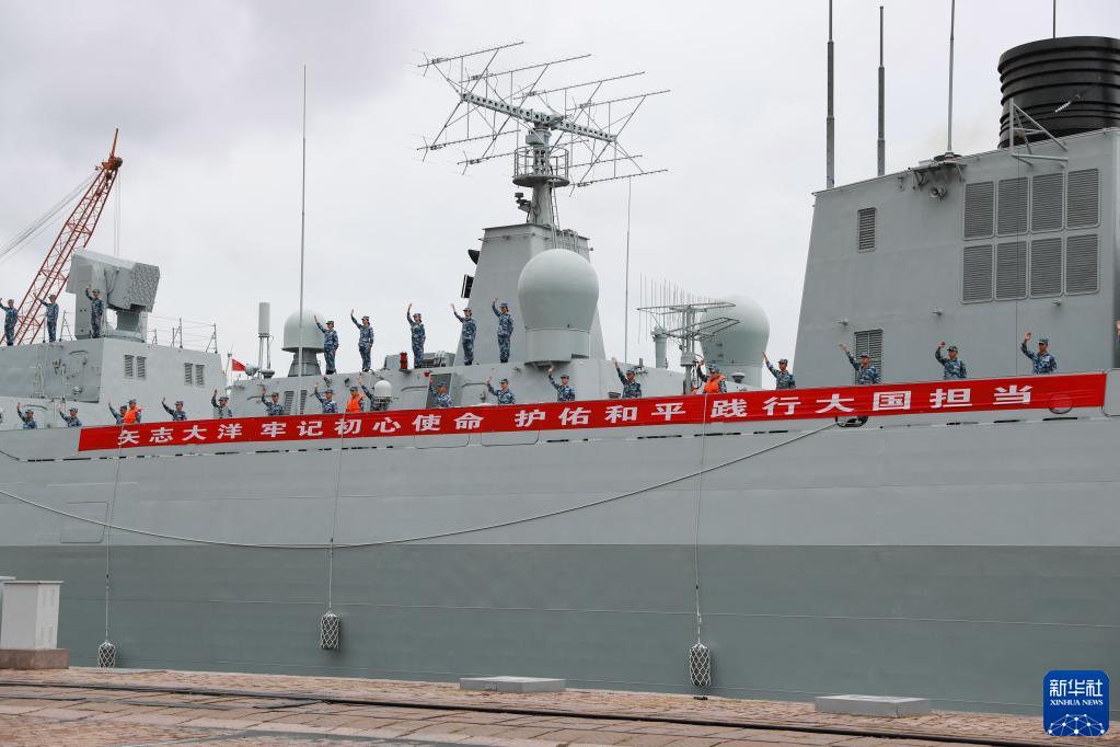 中國海軍第39批護(hù)航編隊起航奔赴亞丁灣
