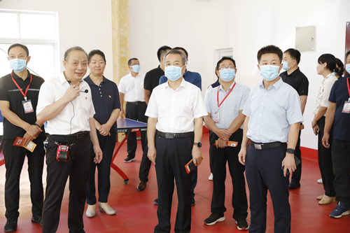 聊城市老干部局長讀書班來東昌府區(qū)觀摩離退休黨建工作