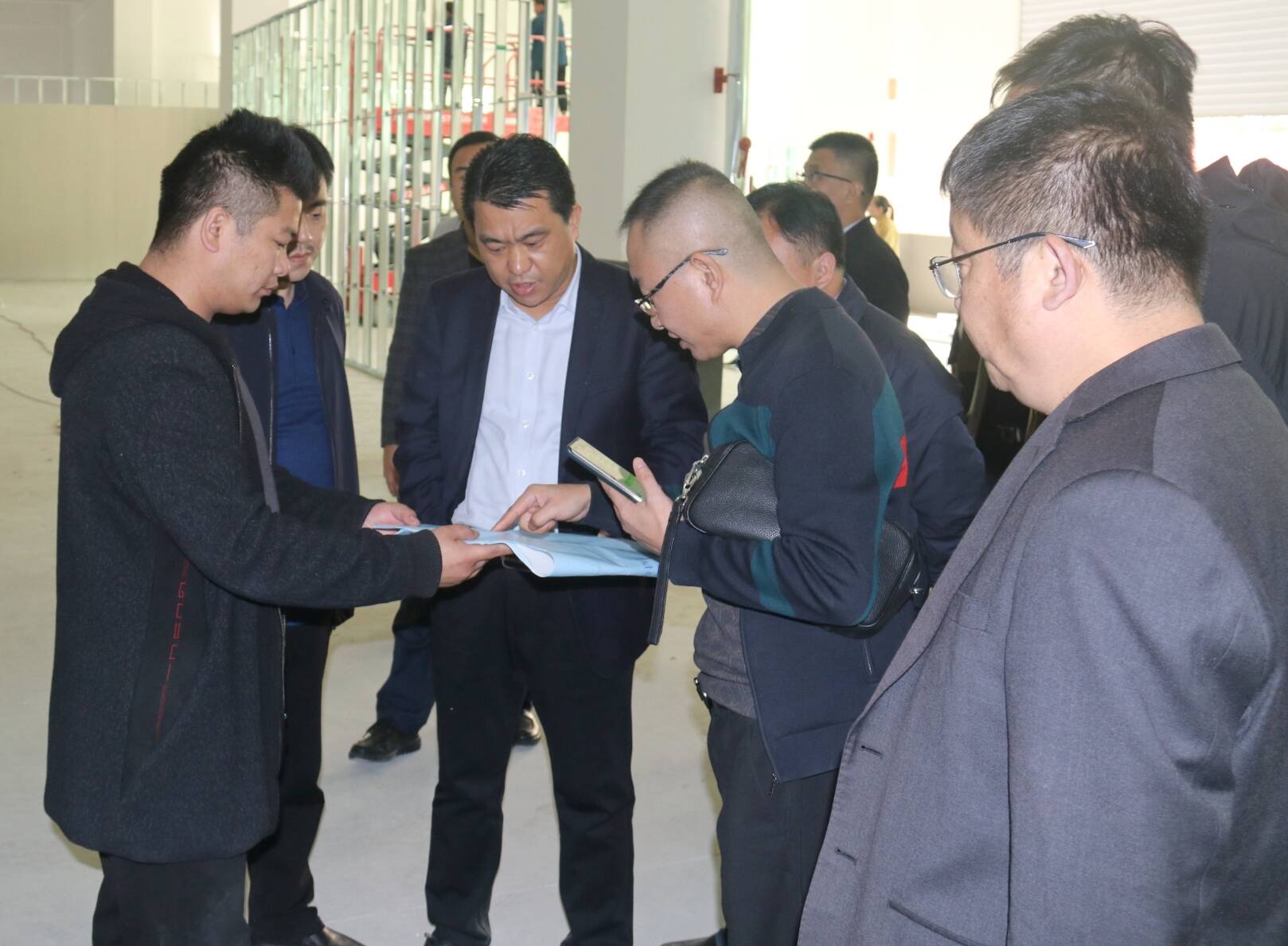 東昌府區(qū)委副書記、區(qū)長巴海峰督導檢查重點項目建設(shè)工作情況
