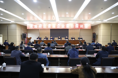 東昌府區(qū)召開(kāi)首屆“企業(yè)家日”座談會(huì)