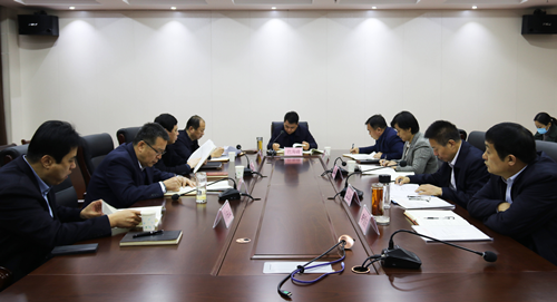 東昌府區(qū)政府黨組會(huì)議召開