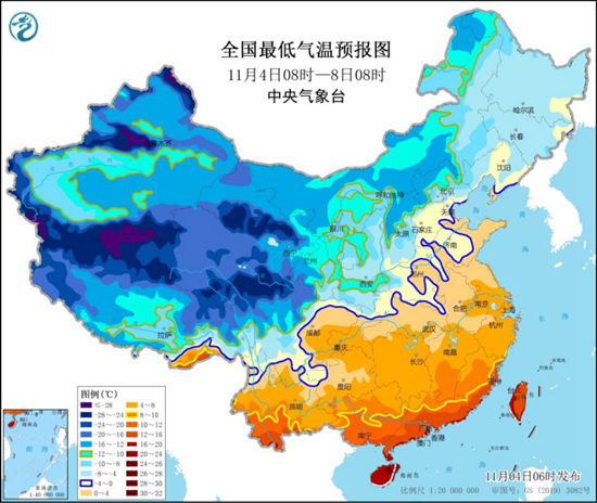 寒潮黃色預警繼續(xù)發(fā)布！局地降溫16℃以上