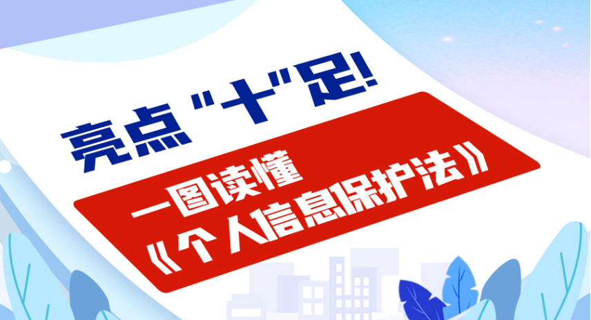 亮點“十”足！一圖讀懂《個人信息保護法》