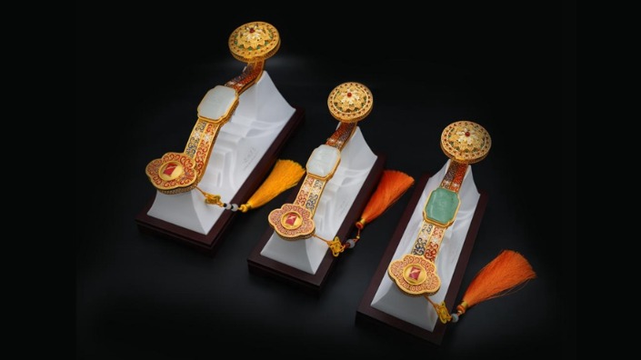 北京冬奧會(huì)特許商品“冬奧冰雪花絲如意”發(fā)布