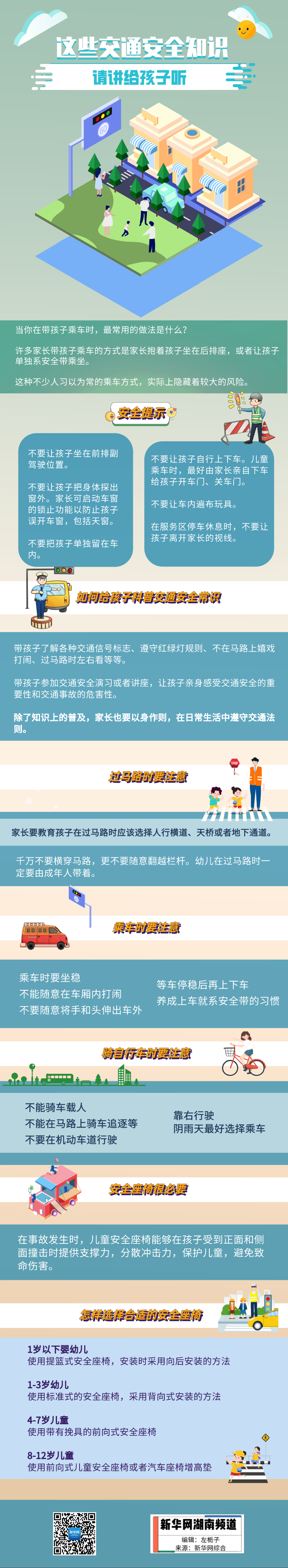 這些交通安全知識(shí)，請(qǐng)講給孩子聽