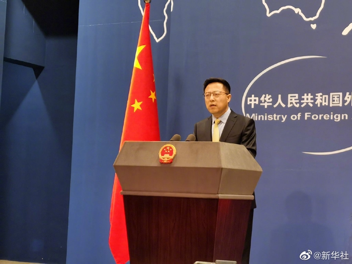 趙立堅：中國駐美使領館正與美有關航司探討解決方案