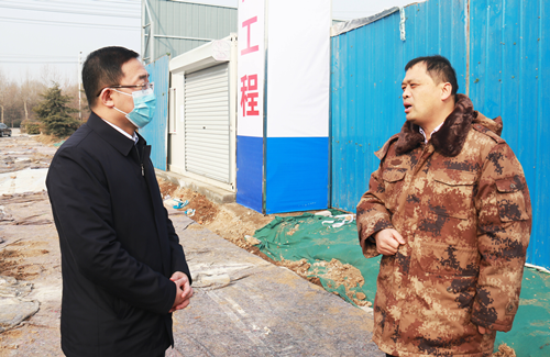 江紹華調(diào)研東昌府區(qū)重點項目建設情況