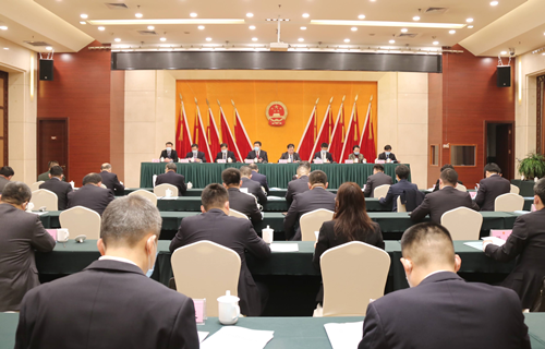 東昌府區(qū)第十八屆人民代表大會(huì)第一次會(huì)議主席團(tuán)召開(kāi)第二次會(huì)議