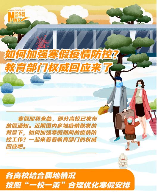 如何加強(qiáng)寒假疫情防控？教育部門(mén)權(quán)威回應(yīng)來(lái)了
