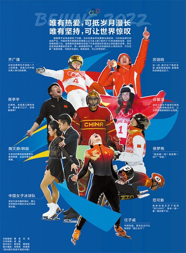唯有熱愛，可抵歲月漫長 唯有堅持，可讓世界驚嘆