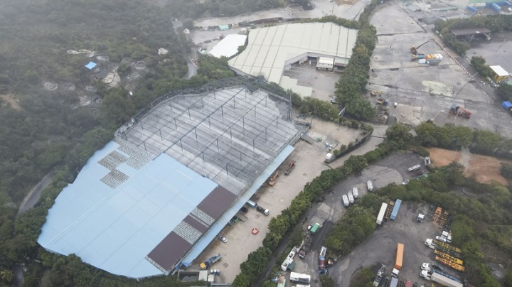中央援建香港方艙醫(yī)院項目開工