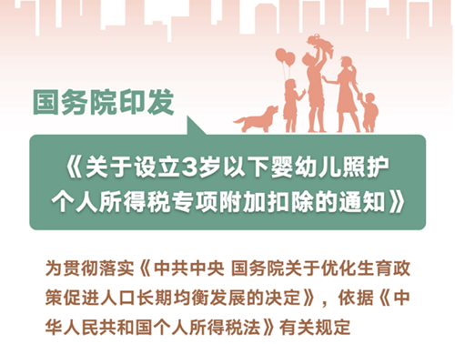 “有寶家庭”迎來(lái)減稅“紅包”——聚焦3歲以下嬰幼兒照護(hù)個(gè)人所得稅專項(xiàng)附加扣除政策