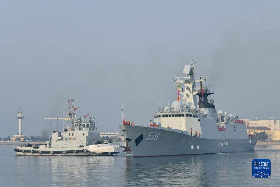 中國海軍第39批護航編隊凱旋