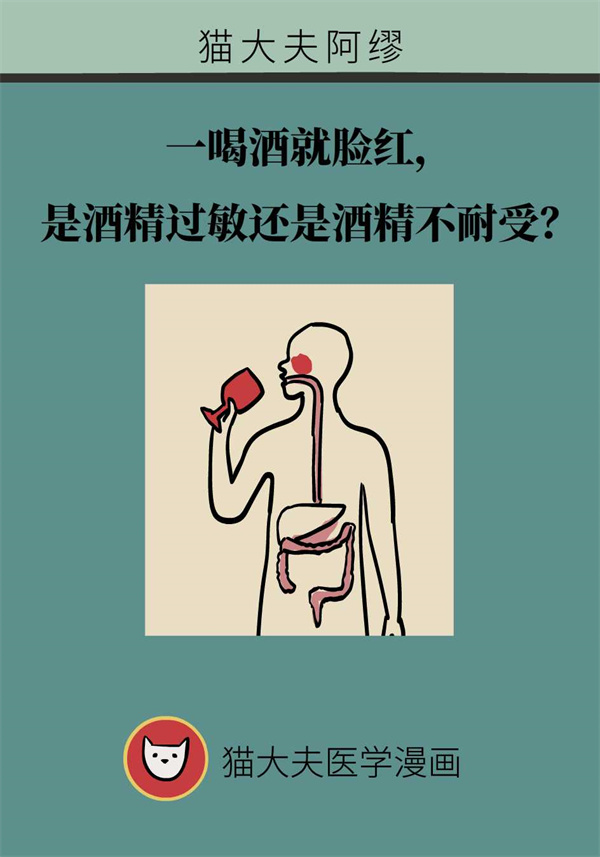 一喝酒就臉紅，到底是酒精過(guò)敏還是酒精不耐受？