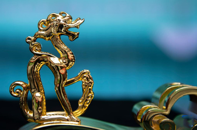 金代銅坐龍遇上文創(chuàng)